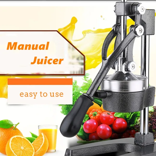 Домашнее или коммерческое использование ручная соковыжималка пресс лимонный оранжевый цитрусовый соковыжималка для фруктов прессовочная машина