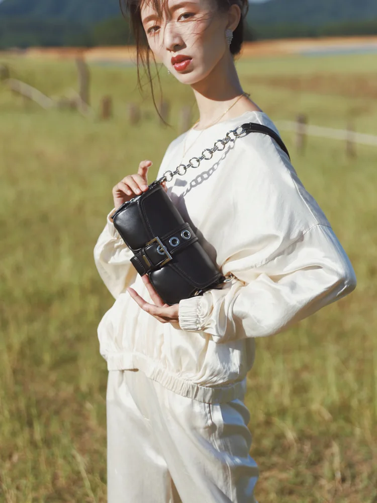 Vintage Square Armpit bag Fashion Female High-quality PU Leather Women's Designer mini Handbag Vintage Shoulder Messenger Bag