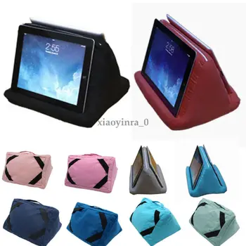 

Multi-Angle Pillow Tablet Read Holder Stand Foam Lap Rest Cushion for iPad Phone