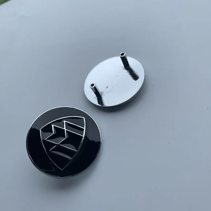 Круглый значок эмблемы для Maybach S320L S400 S500 S600 S680 автомобильный Стайлинг рулевое колесо Центральная наклейка крышка капота лого с булавками