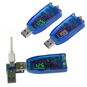 

LED DC-DC 5V to DC 1-24V Adjustable Potentiometer USB Step Up/Down Buck Boost Converter Power Supply Voltage Regulator Module