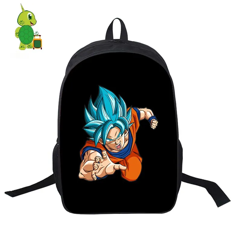 6 Dragon Ball Супер Саян Гоку школьные сумки для женщин и мужчин повседневный рюкзак для ноутбука для подростков девочек мальчиков повседневный рюкзак для деловых поездок - Цвет: 6