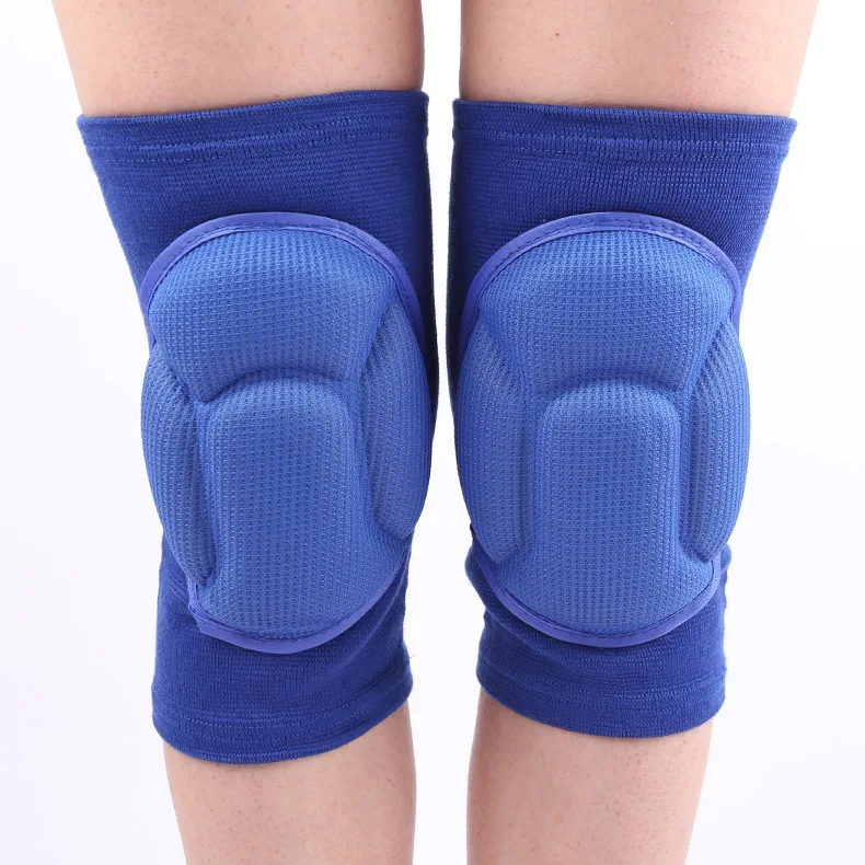 1Pair Thicked Football Volleyball Extreme Sports Ski Knee Pads Fitness Knee Support Cycling Knee Protector Kneepad