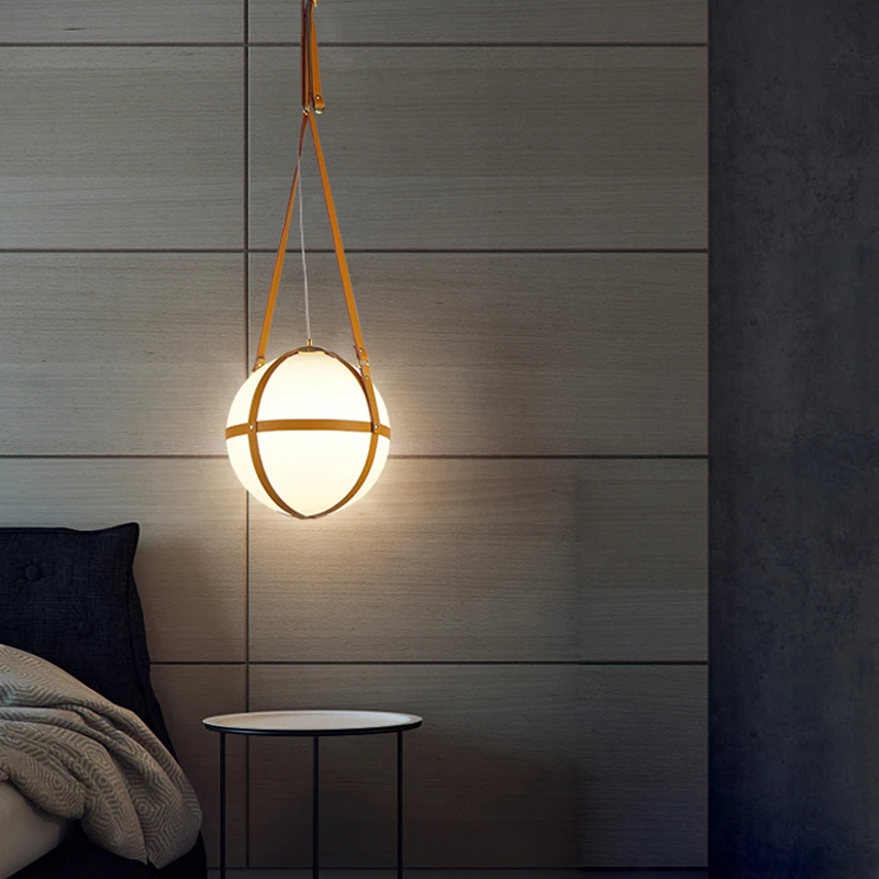 

modern deco maison luminaire suspendu glass ball LED pendant lights restaurant deco maison luminaire luminaria pendente