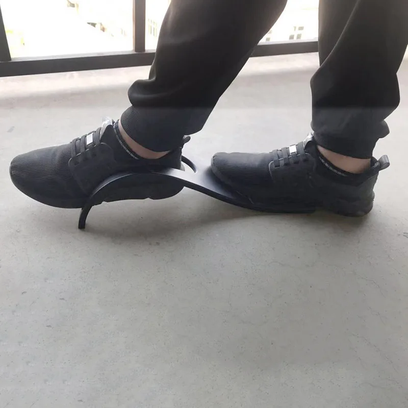 Пластик удлиненные рожок для обуви эластичная обувь тянуть подъемник для инвалидов индивидуального гибкая палка