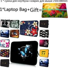 Для CHUWI LapBook Plus 15,6 lenovo Yoga 530 acer рукав для ноутбука Chromebook чехол 11,6 17 15 14 13 12 10 7 нетбук PC сумки+ коврик для мыши