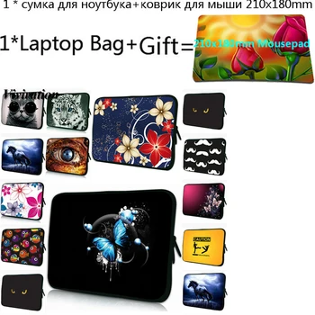 

For CHUWI LapBook Plus 15.6 Lenovo Yoga 530 Acer Sleeve Laptop Chromebook Case 11.6 17 15 14 13 12 10 7 Netbook PC Bags+Mousepad