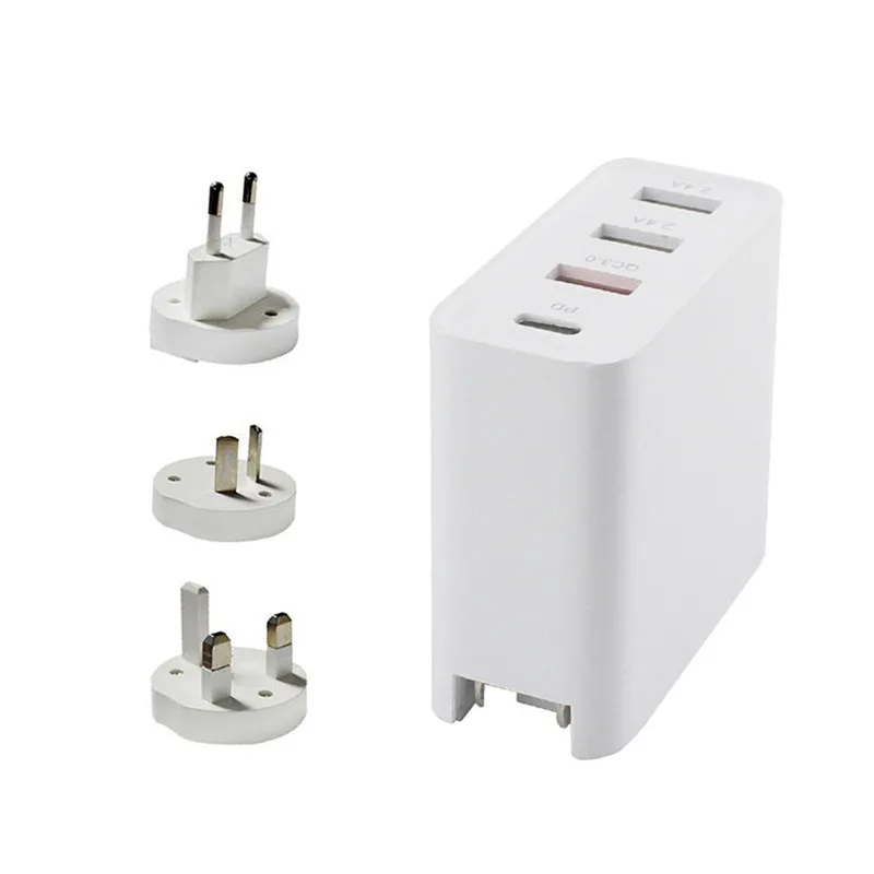 OTTWN 48 Вт usb type-C USB-C 3,0 A Быстрая зарядка PD четырехпортовый мобильный телефон Быстрая зарядка зарядное устройство адаптер плоский PD зарядное устройство