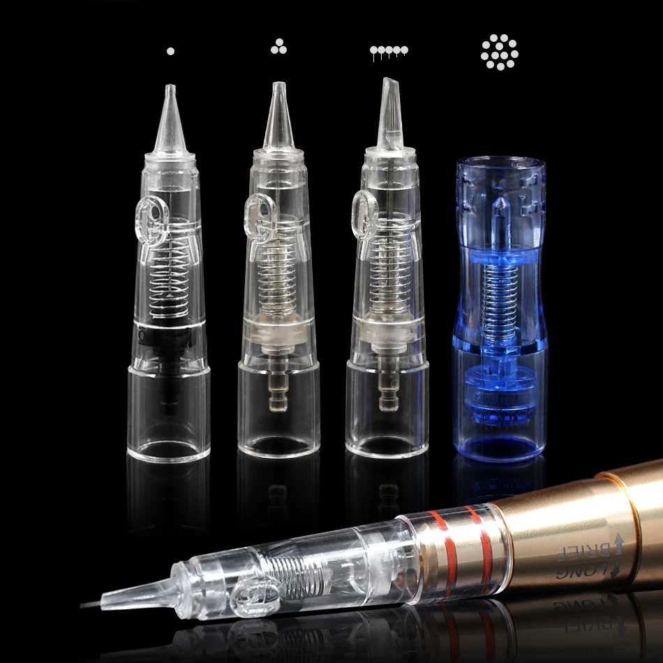 Профессиональные картриджи для перманентного макияжа Biomaser иглы 1R/2R/3RL/5RL