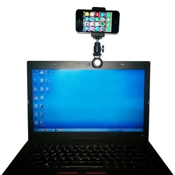 

phone go pro insta360 Panorama fixed clamps on tablets for Live-streaming selfie stand on the same screen