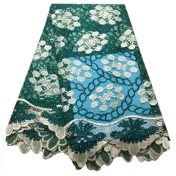 

african french tulle net lace fabric with stone african lace fabric 5yards embroidered nigerian lace fabric for wedding PL31309