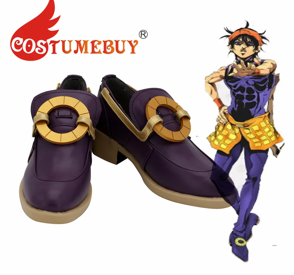 Сапоги для костюмированной вечеринки CostumeBuy Jojo's Bizzare Adventure Narancia Ghirga; L920