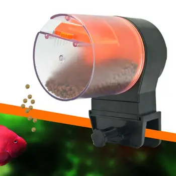 

Automatic Fish Feeder Pond Aquarium Tank Timer Feeder with 2 Fish Food Dispenser Feeding Machine Fish Tank Equipment