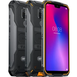 DOOGEE S68 Pro глобальная версия 5,9 дюймов FHD + IP68 Водонепроницаемый 6300 мАч NFC 21MP Тройная задняя камера 6 ГБ 128 ГБ Helio P70 смартфон