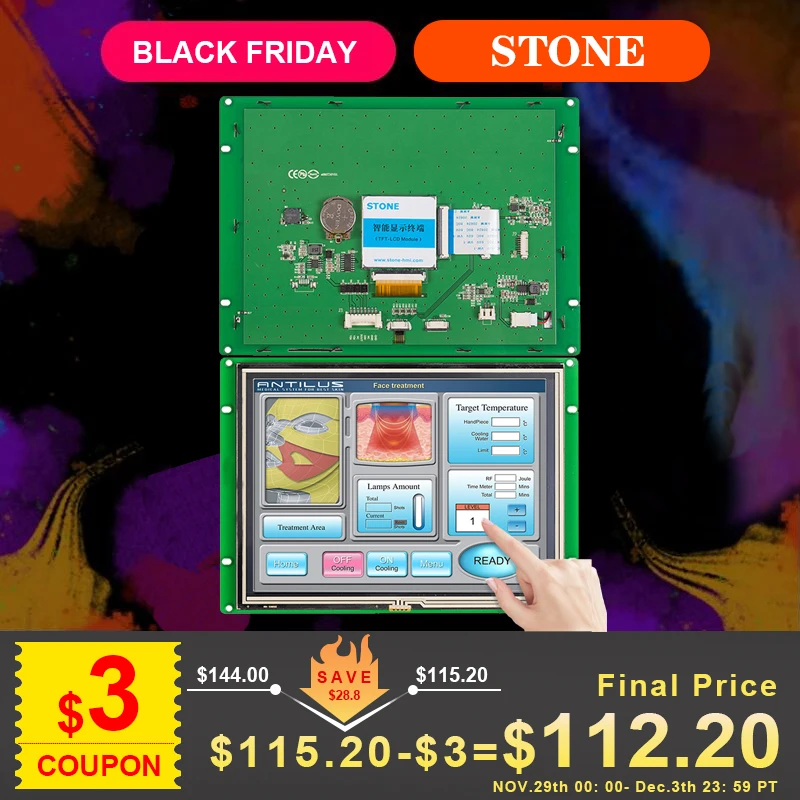 5.6 inch LCD monitor module touch screen
