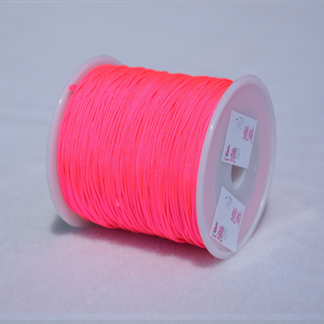 No 72 jade thread red rope hand-knitted rope Chinese knot wire tassel/bracelet braided thread/diy material thread