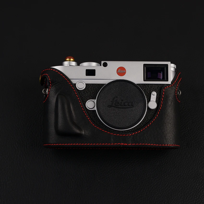Leather-for-battery version of Leica Leica M10