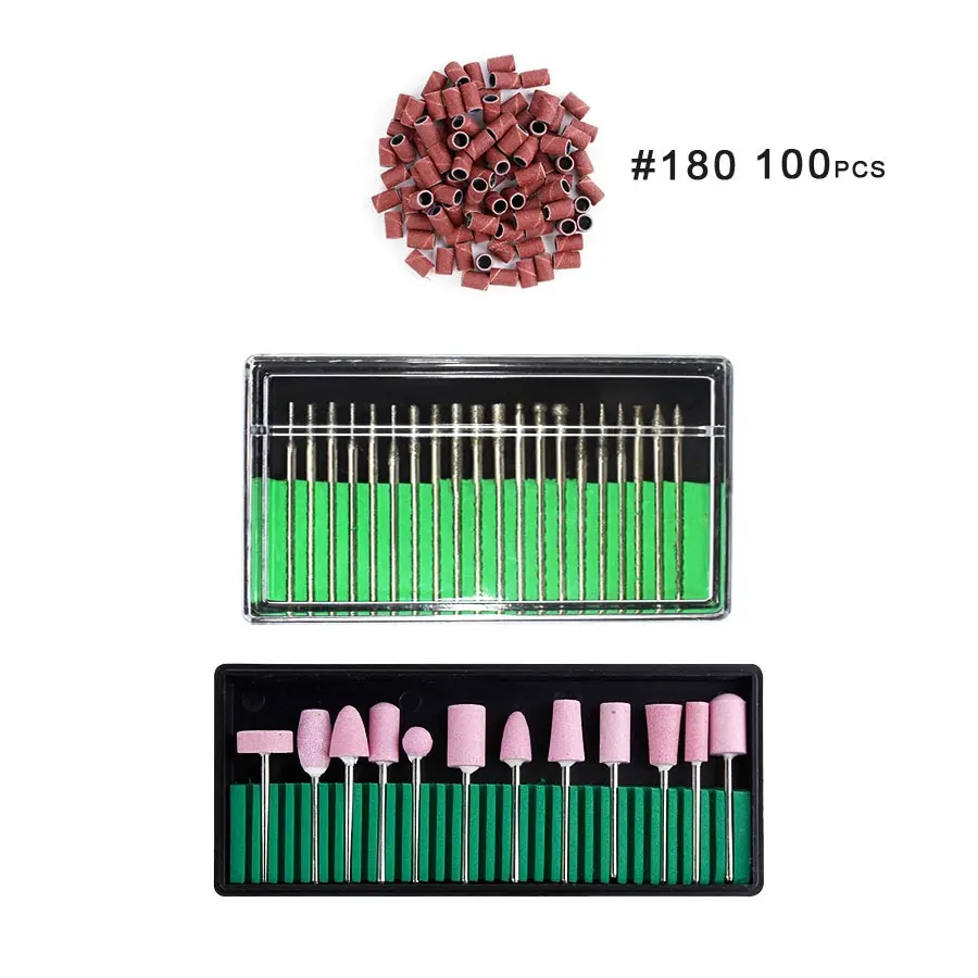 Selling Kit 11 OLOEY маникюрный станок электрические сверла для ногтей набор фрезы для прибор для маникюра, педикюра для удаления керамического резака - Цвет: Selling Kit 11
