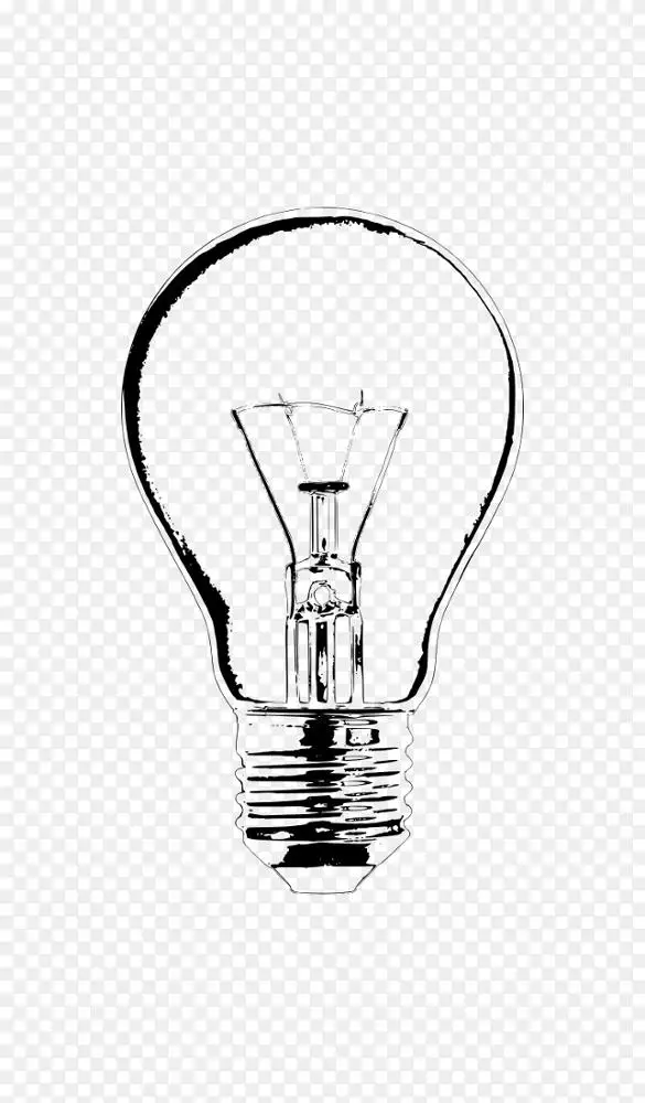 白炽灯泡画灯夹艺术.灯