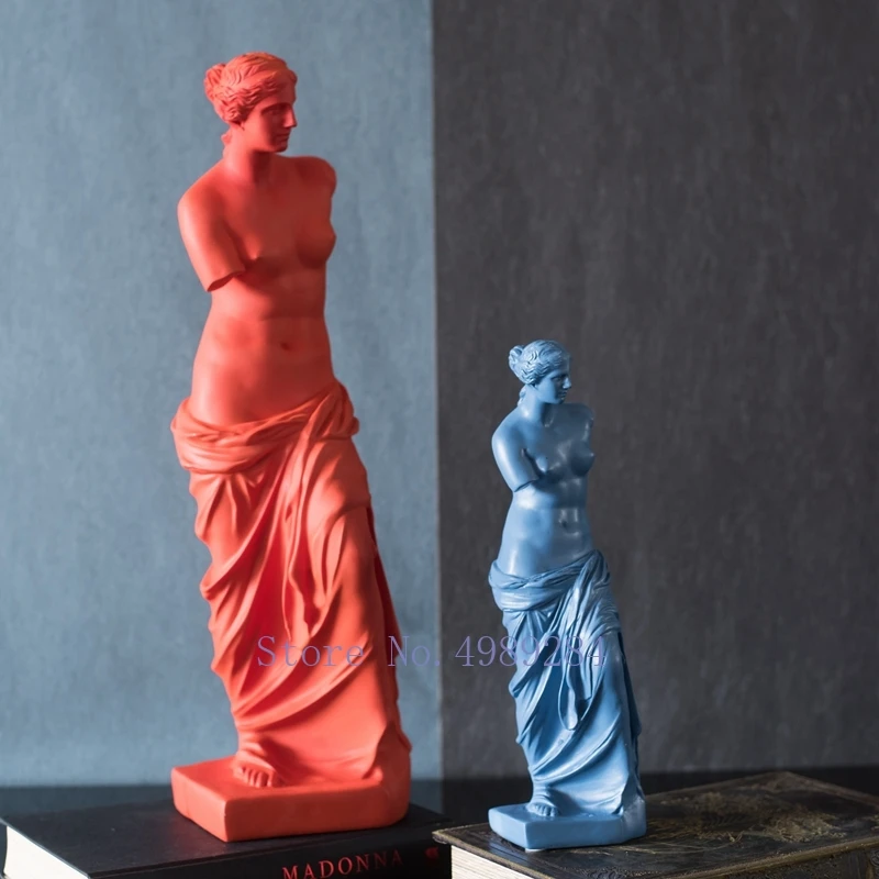 

Nordic Creative Retro Resin Venus Sculpture Crafts ornaments Modern home decoration Decorative ornaments miniature figurines