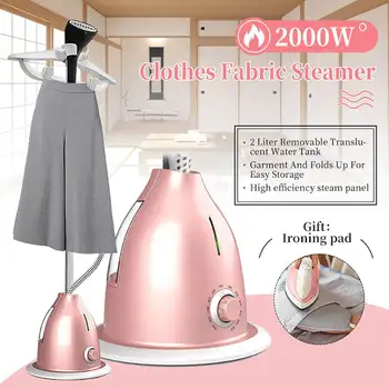 

2000W Garment Steamer Household Handheld Ironing Machine 10 Gear Adjustable Vertical Flat Steam Iron Clothes Steamer