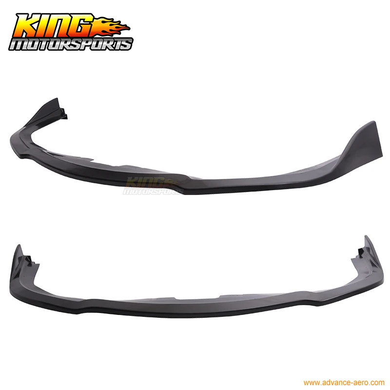 Подходит для 2006 2007 Subaru Impreza WRX Sti CS2 сплиттер губ переднего бампера PP|lip splitter|front bumper
