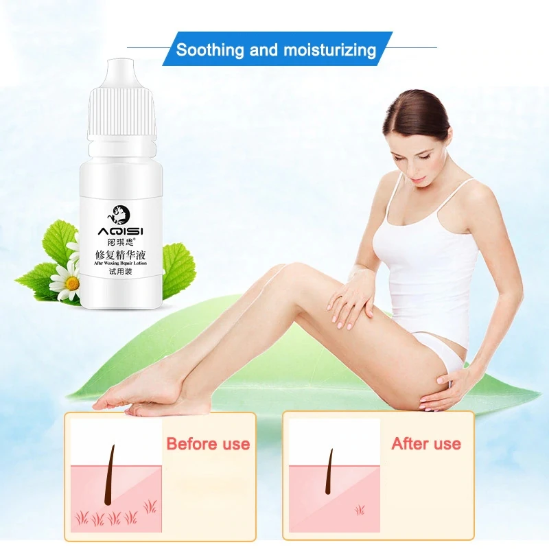 Травяной ингибитор постоянного роста волос питает эссенцию восстанавливает