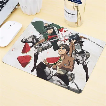 

Attack on Titan Anime Mouse Pad Computer Mousepad Logo Gaming Padmouse Gamer Laptop Keyboard Mouse Mats
