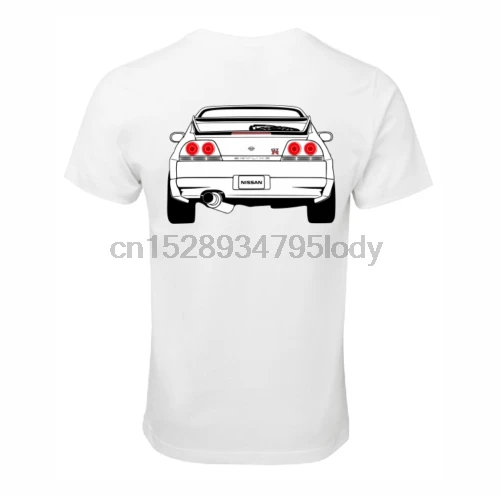 

NISSAN SKYLINE R33 GTR RB26 T-SHIRT COTTON RACE CAR TURBO JDM DRIFT SHIRT