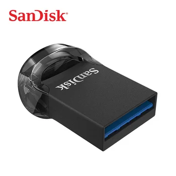 

SanDisk USB Flash Drive Ultra Fit 16GB 32GB 64GB 128GB 256GB USB 3.1 Disk 130MB/s Read Speed Pen Drive with Lanyard
