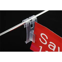 Bande de données en Pvc souple et dure, bande de données, Clip de poignée, porte étiquette Pop, Promotion d'étagère de supermarché, porte signe à pression 