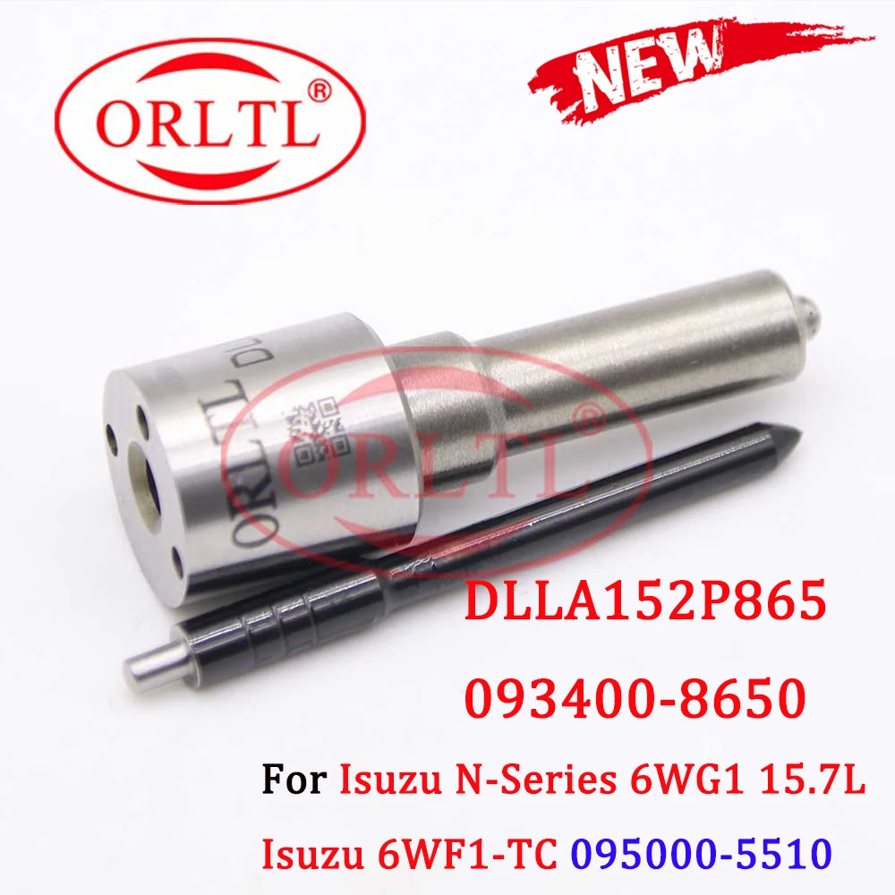 

ORLTL Diesel Injector Nozzle DLLA152P865 093400 8650 Fuel Sprayer DLLA 152P865 For Isuzu 6WF1-TC 095000-5512 095000-5514