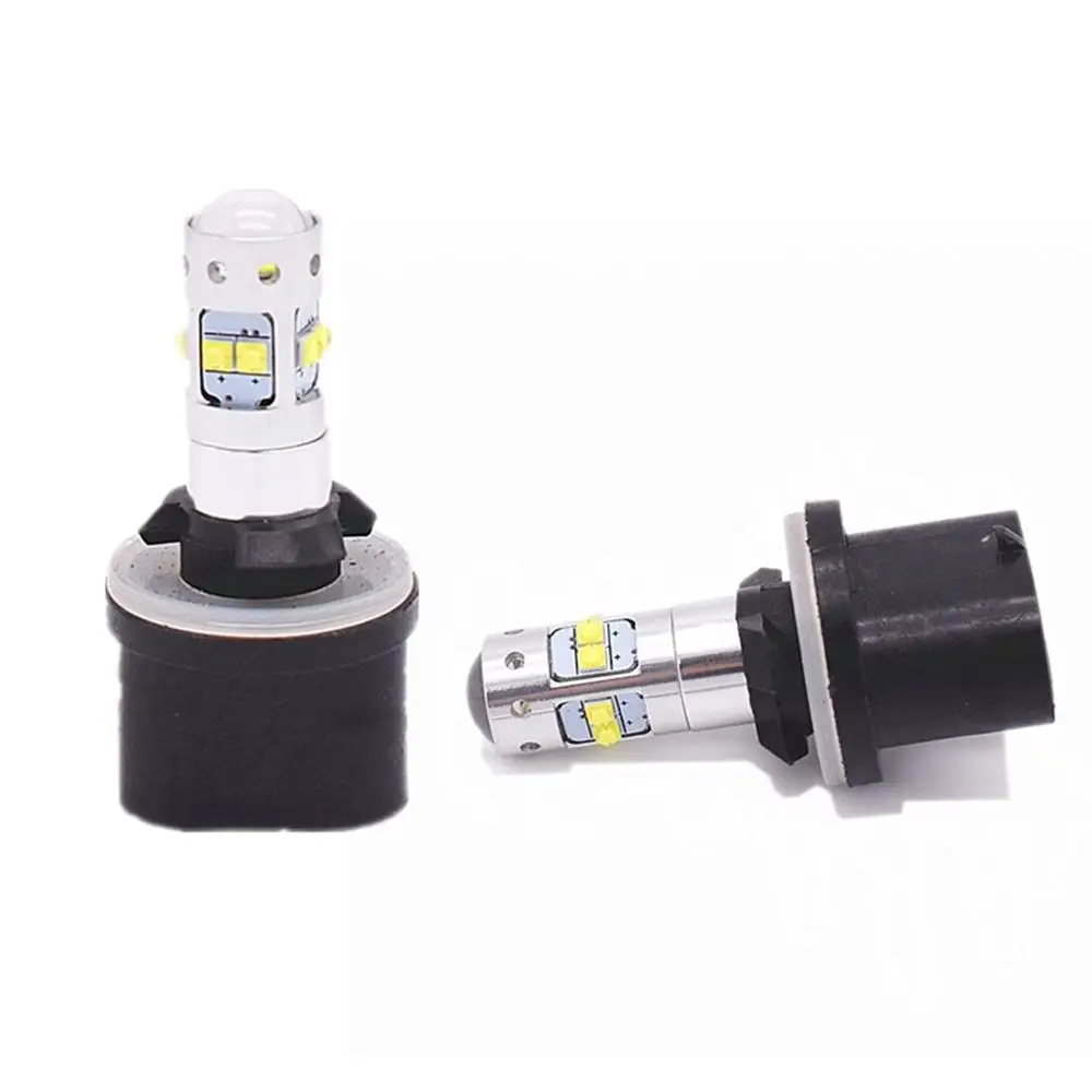 

2pcs H3C LED Fog Light Bulbs H3 T15 T10 880 Car Daytime Running Lights 50W 12V 24V 6000K White For toyota 4runner camry 50