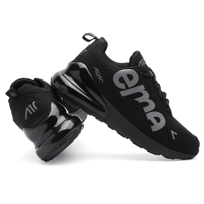 New Shoes Running Men for Cushioning Athletic Sports Outdoor Comfortable Jogging Walking Sneakers Size- 39 46 - Цвет: Grey