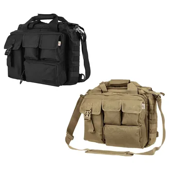 

Pro- Multifunction Mens Military Outdoor Nylon Shoulder Messenger Bag Handbags Briefcase Large Enough for 14" Laptop/Sony/Canon