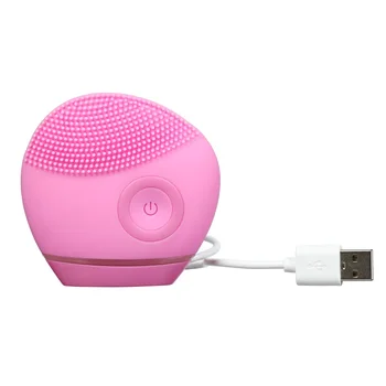 

Fashion Electric skin scrubber face cleansing power brush facial cleaning silicone brush
