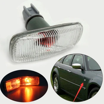 

MZORANGE Car front fender lamp Side Turn Signals lights for Jeep patriot compass grand cherokee for dodge Charger Avenger