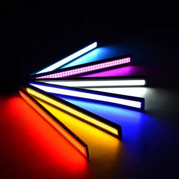 

1/2Pieces 17cm Universal Daytime Running Light COB DRL LED Car Lamp External Lights Auto Waterproof Car Styling Led DRL Lamp