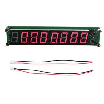 

DC 9V-15V RF Signal Frequency Counter Cymometer Tester 0.1-60MHz 20MHz~2.4GHz