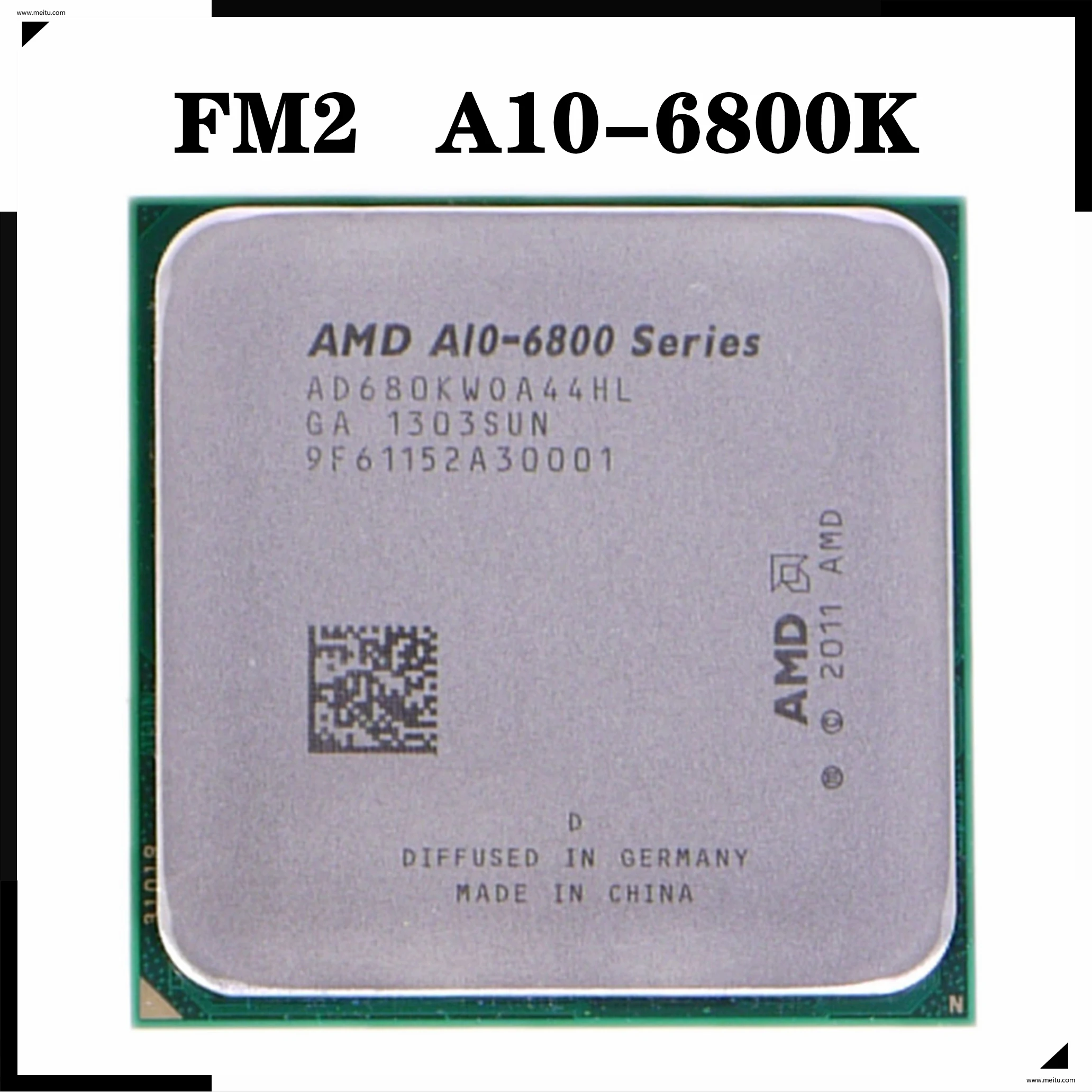 Процессор AMD A10-6800K A10 6800 4.1GHz Quad-Core CPU Processor AD680KWOA44HL/ AD680BWOA44HL Socket FM2 | Компьютеры и офис