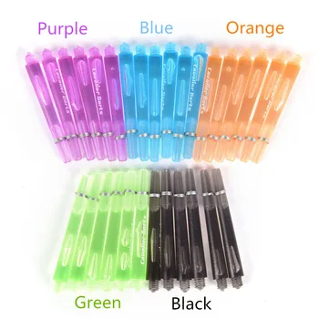 

6pcs with O Ring 2BA Thread 5 Colors Nylon Dart Shafts Dart Accessories 45mm