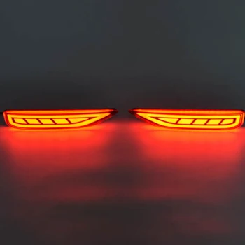 

LED Light Guide Rear Bumper Brake Lights Night Driving Lights DRL Case for Mitsubishi Xpander Sport 2017+