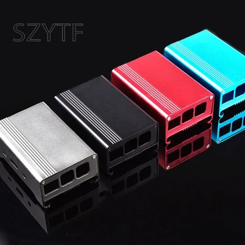 

raspberry pi 3B+ Plus On behalf of the case shell aluminum Raspberry Pi aluminum alloy shell aluminum box with fan