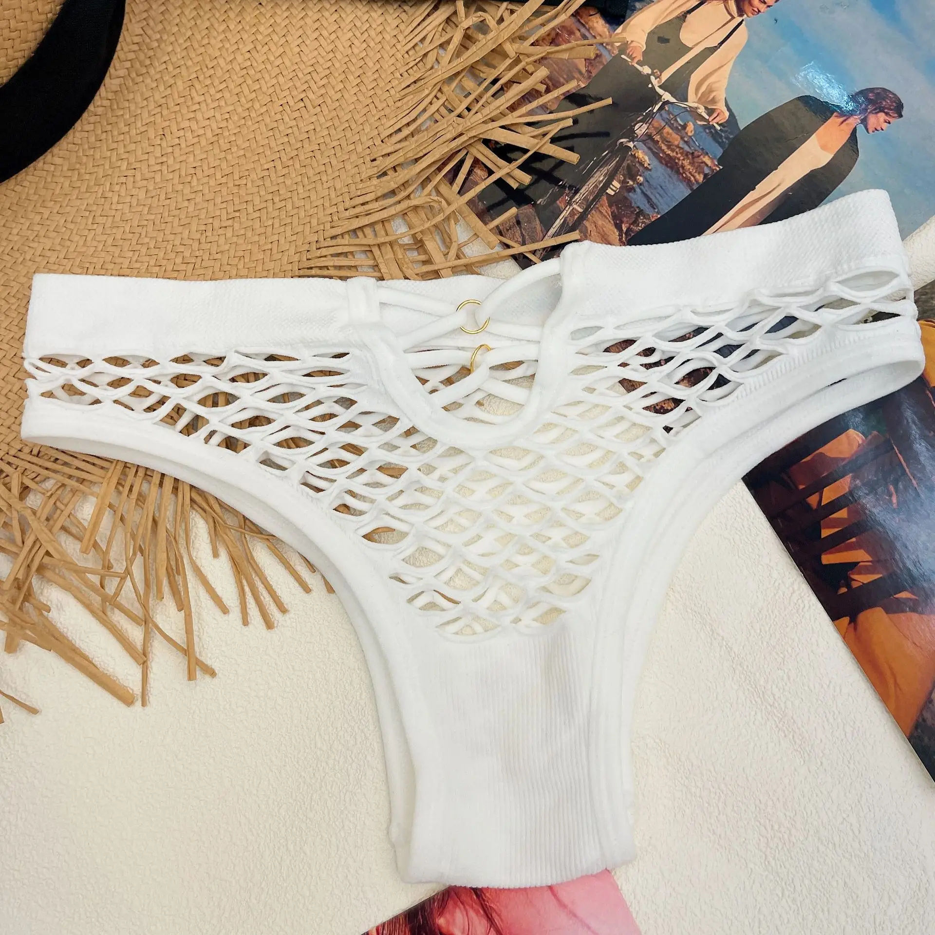 Slip In Pizzo Sexy Donna - Mutandine Traspiranti Senza Cuciture - Foto 5