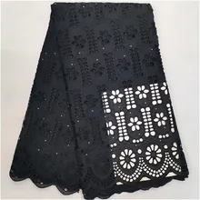 Лидер продаж Африканское сухое кружево ткань нигерийское кружево ткань высокое качество швейцарские кружева ткань из Дубая 5 ярдов