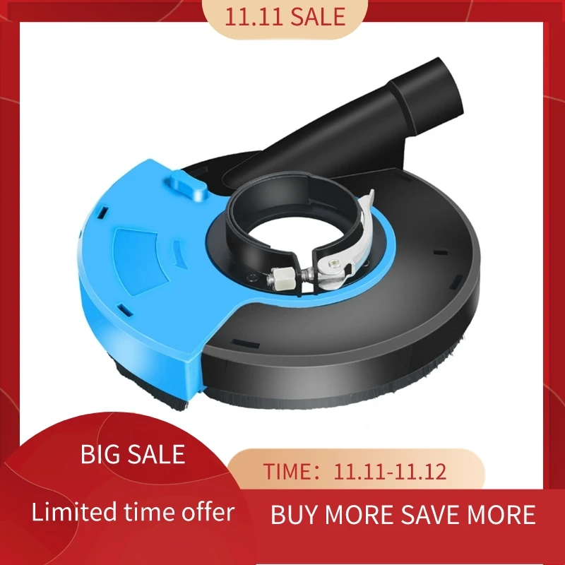 Универсальный угловой шлифовальный станок 5-дюймовый кожух для сбора пыли бетона