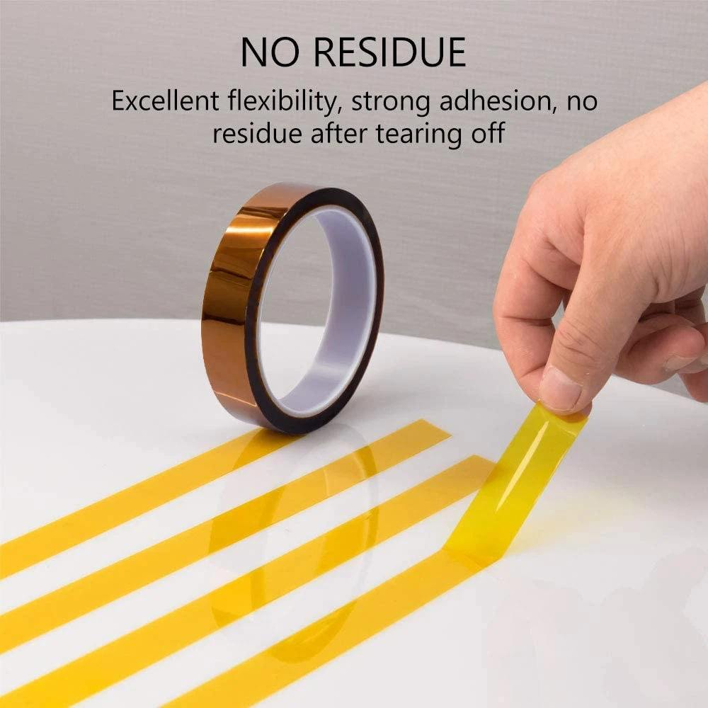 Wood Glue Heat Transfer Tape Polyimide Film Heat Resistant Tape  High Temperature Thermal Tape for  Electronics Soldering Sublimation exterior door threshold