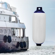 1 шт. лодочный ШВАРТОВЫЙ Кранец винил ребристые надувные бампер морской щиток для причала Защита от ультрафиолетовых лучей ПВХ 11x40 см для яхты катер и т. д