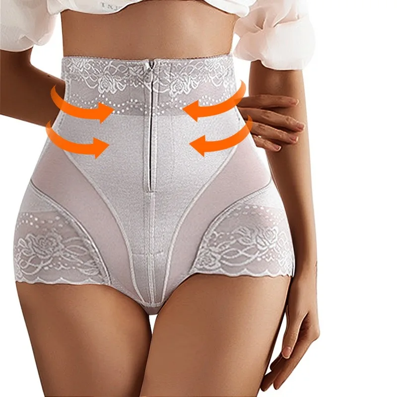 extreme tummy control shapewear Women High Waist Abdominal Pants Postpartum Breasted Abdominal Panties Slimming, Hip Lifting Shaped Lace Tunic Body Shaper Pants shapewear for tummy