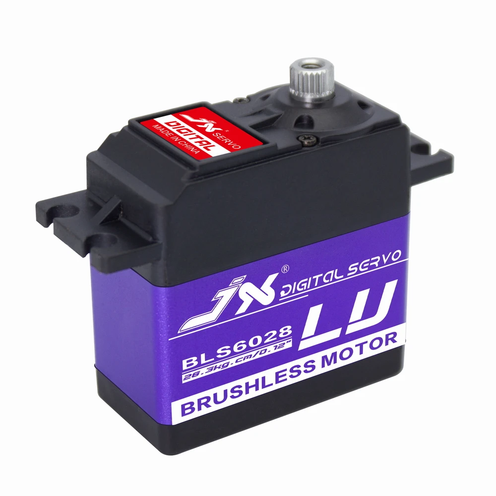 

JX servo BLS6028 28kg Aluminium Shell Metal gear Brushless Digital Servo